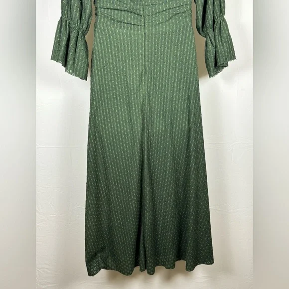 Worth Collective Green Lace Maxi Dress- XL - Picture 11 of 12
